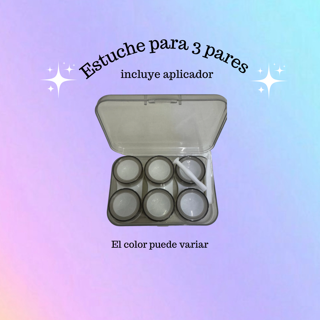 Estuche para 3 pares