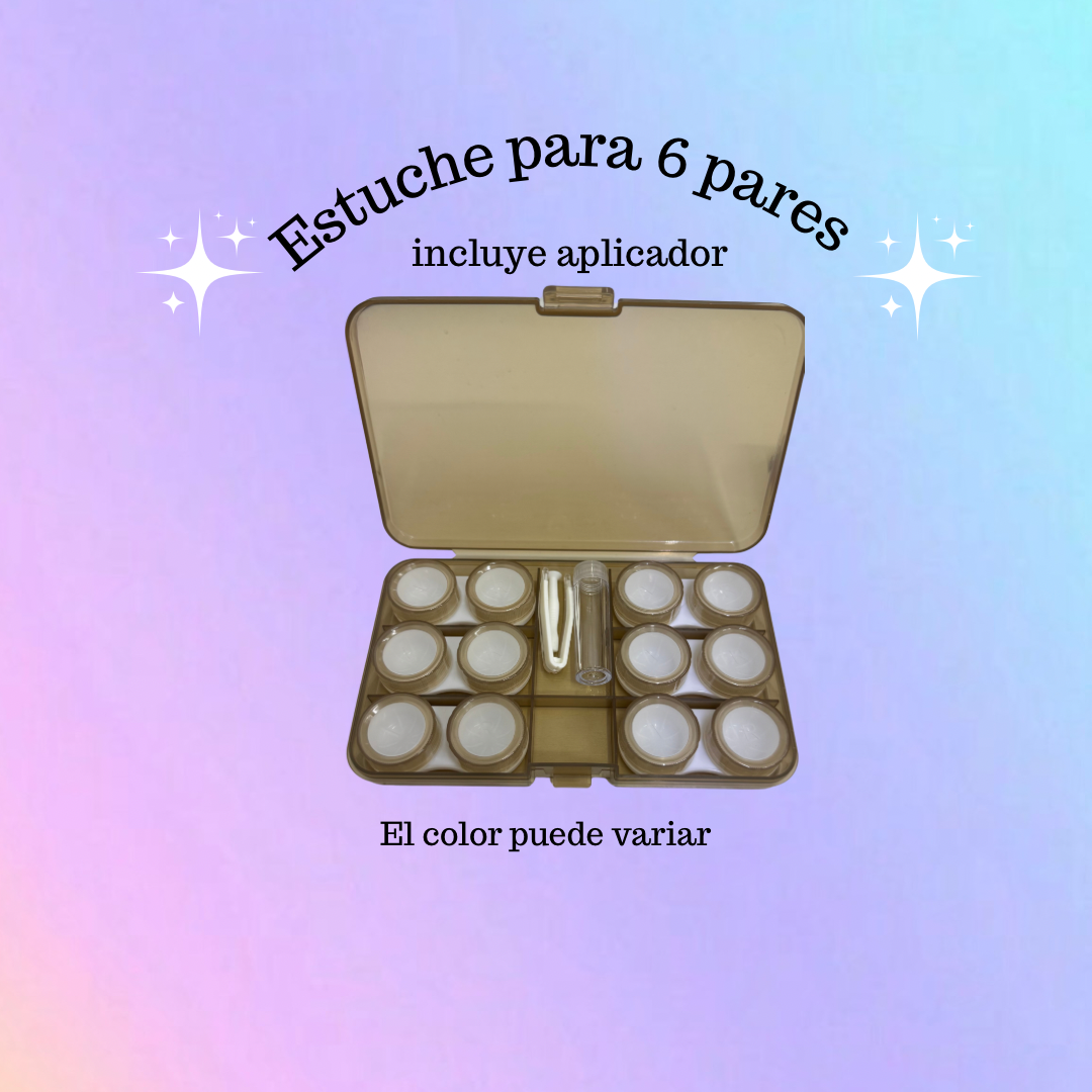 Estuche completo para 6 pares