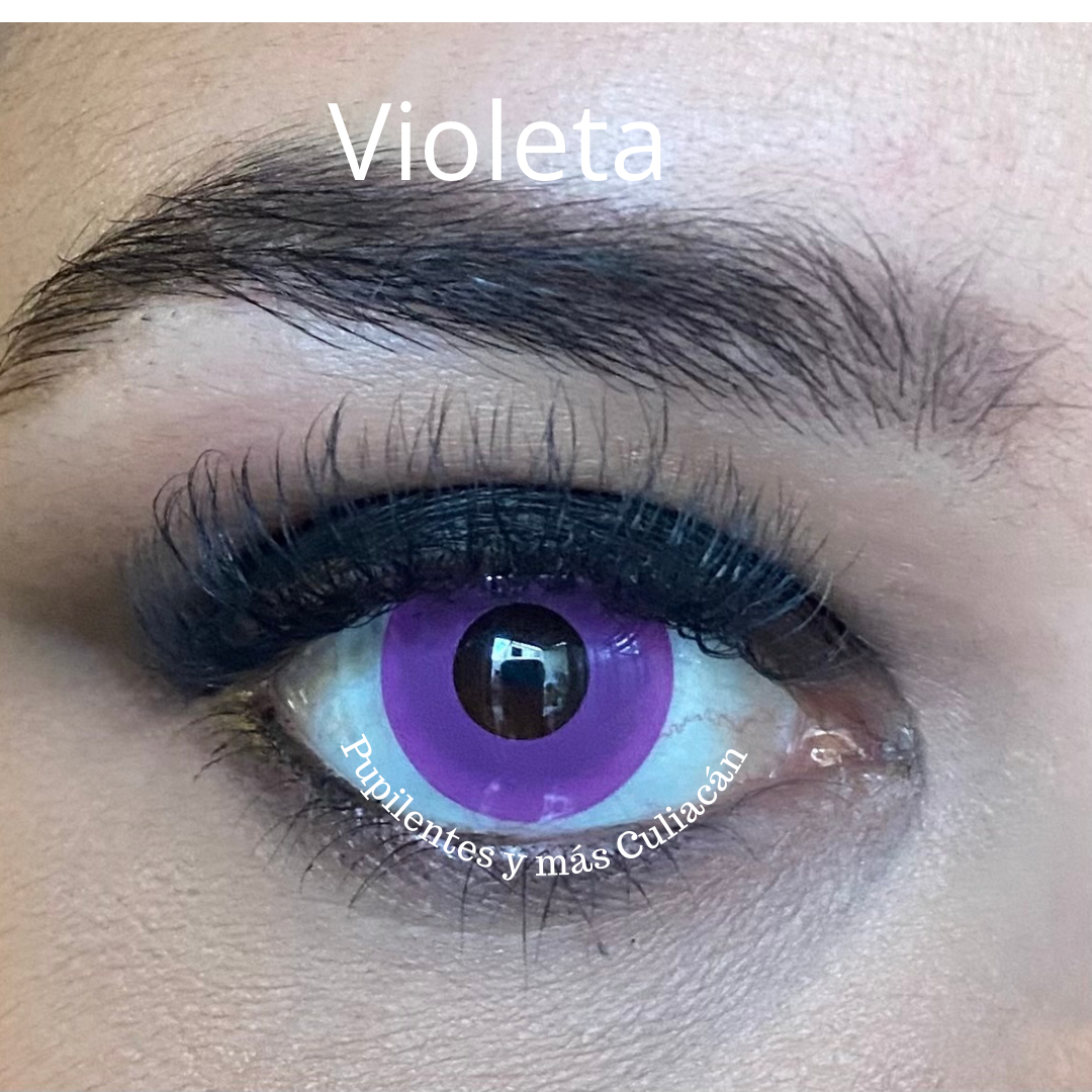 Violeta fantasía (pupila normal)