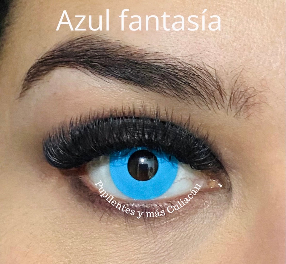 Azul fantasía (pupila normal)