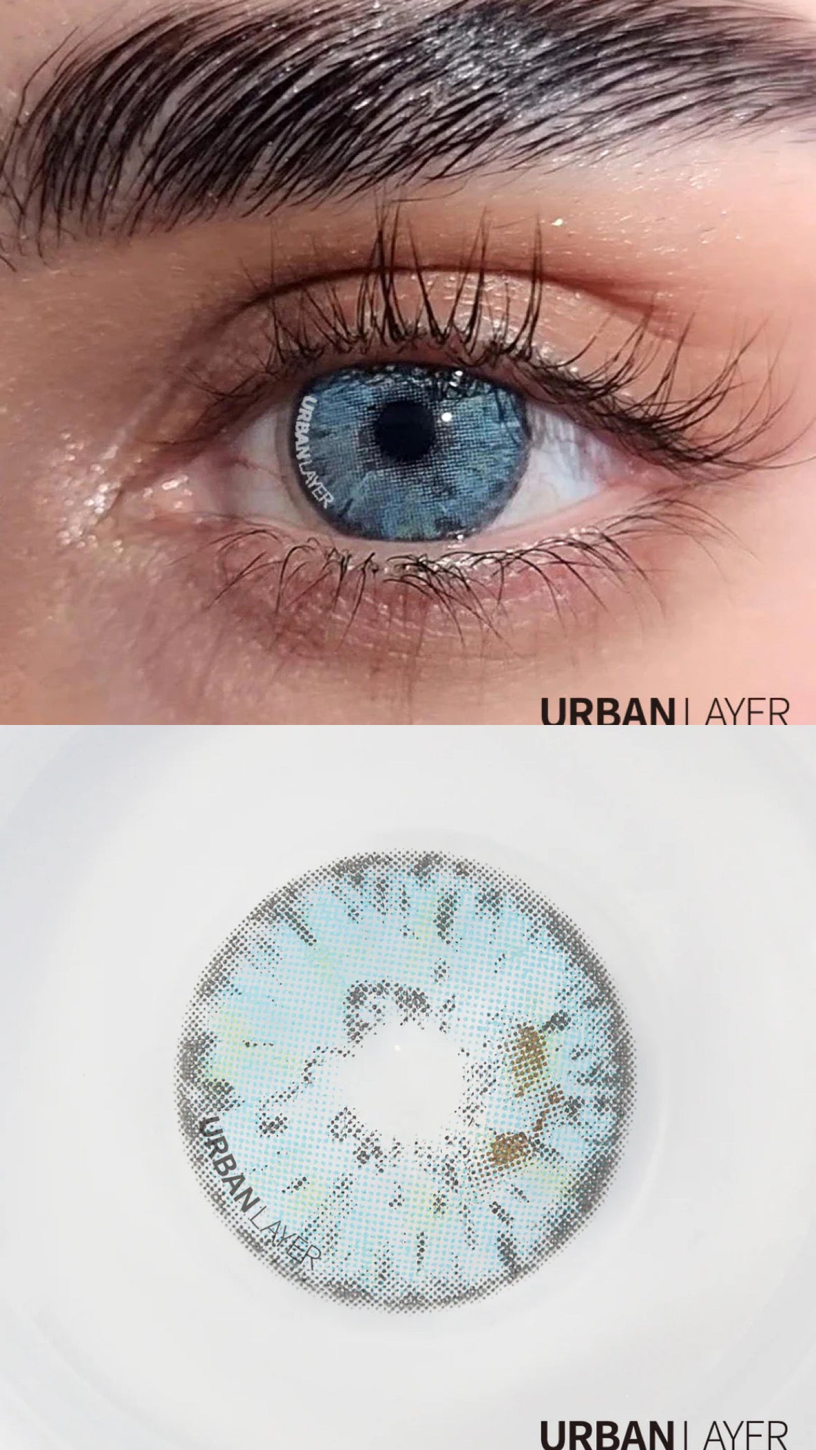 Gemini Light Blue Urban Layer (Pupila reducida — desliza para información de que es pupila reducida) Duración anual