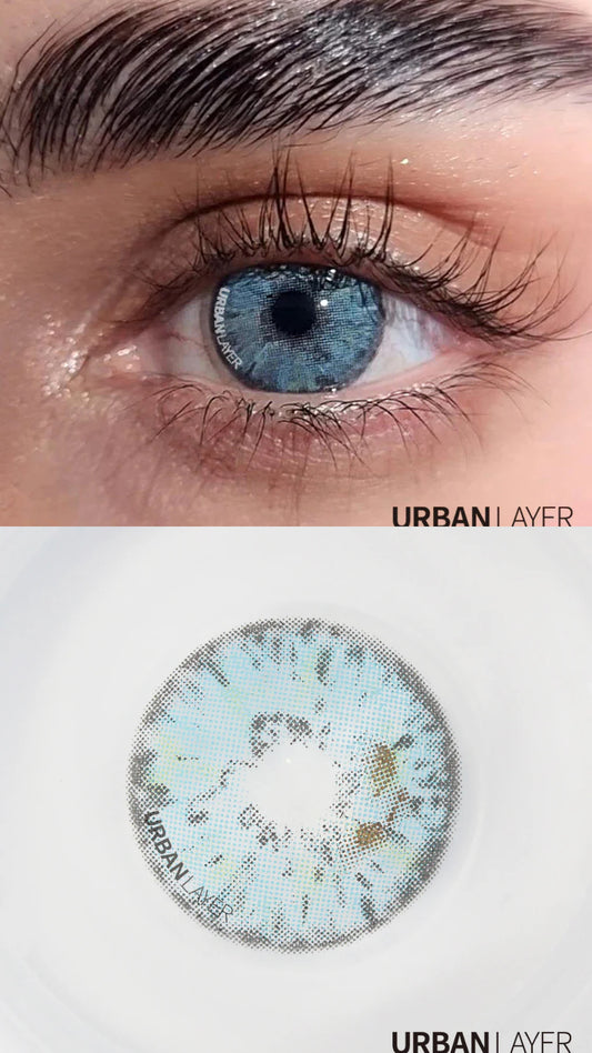 Gemini Light Blue Urban Layer (Pupila reducida — desliza para información de que es pupila reducida) Duración anual